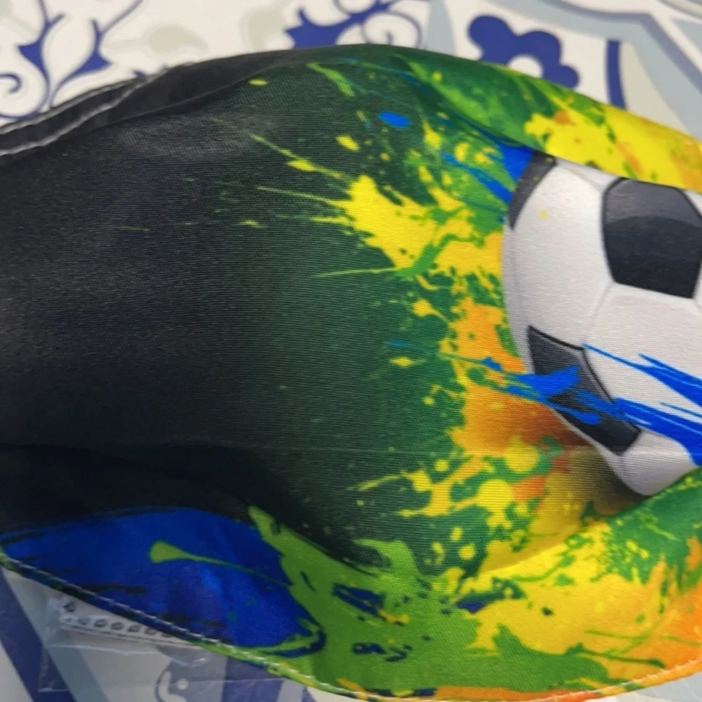 New soccer face mask